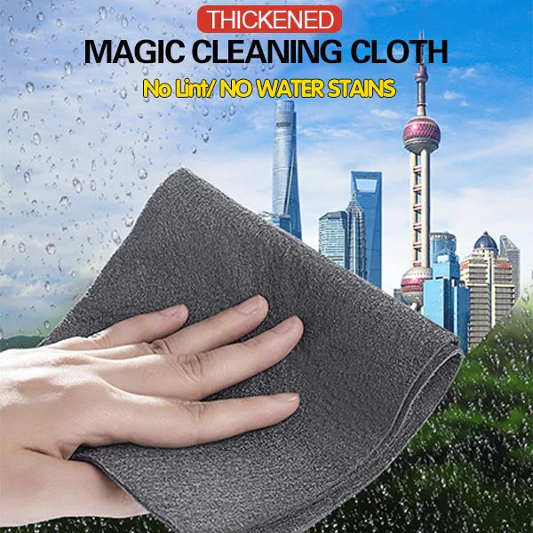 HQ Pro Thick-Weave Microfiber Cloths — Streak-Free Cleaning Cloths